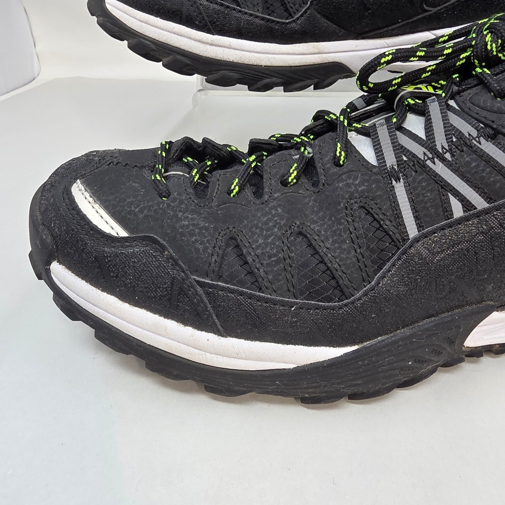 Fila All Terrain Trail Running Shoes Mens 9 Black Lime Green 1JM01275-016 Exc - Picture 12 of 16